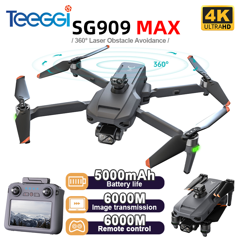 Drone Camera 4K - Teeggi SG909 MAX GPS 드론(4K 카메라