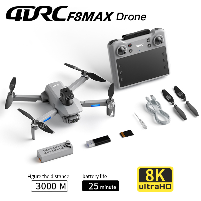 Drone Camera Professional - F8 MAX GPS 드론 전문가용 8K