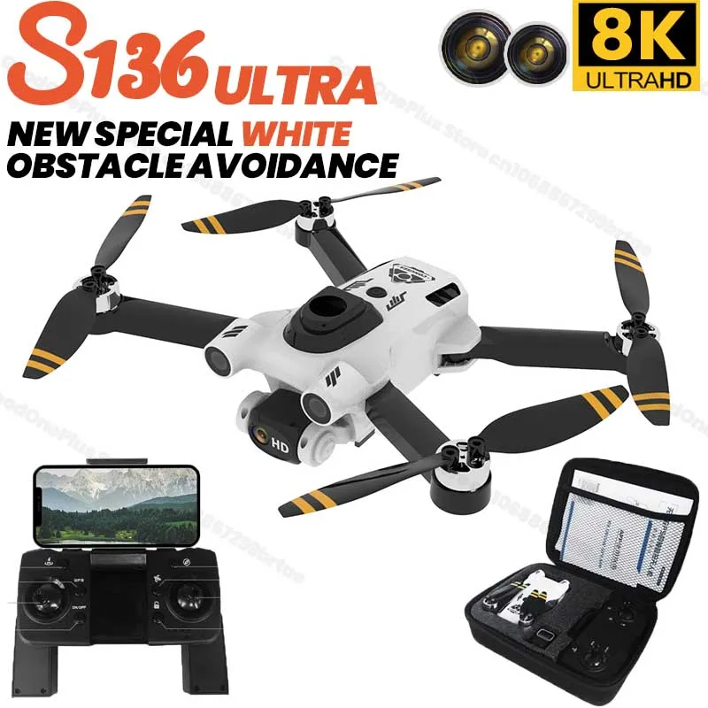 Drone Camera 4K - 드론 S136 프로 울트라 RC 드론