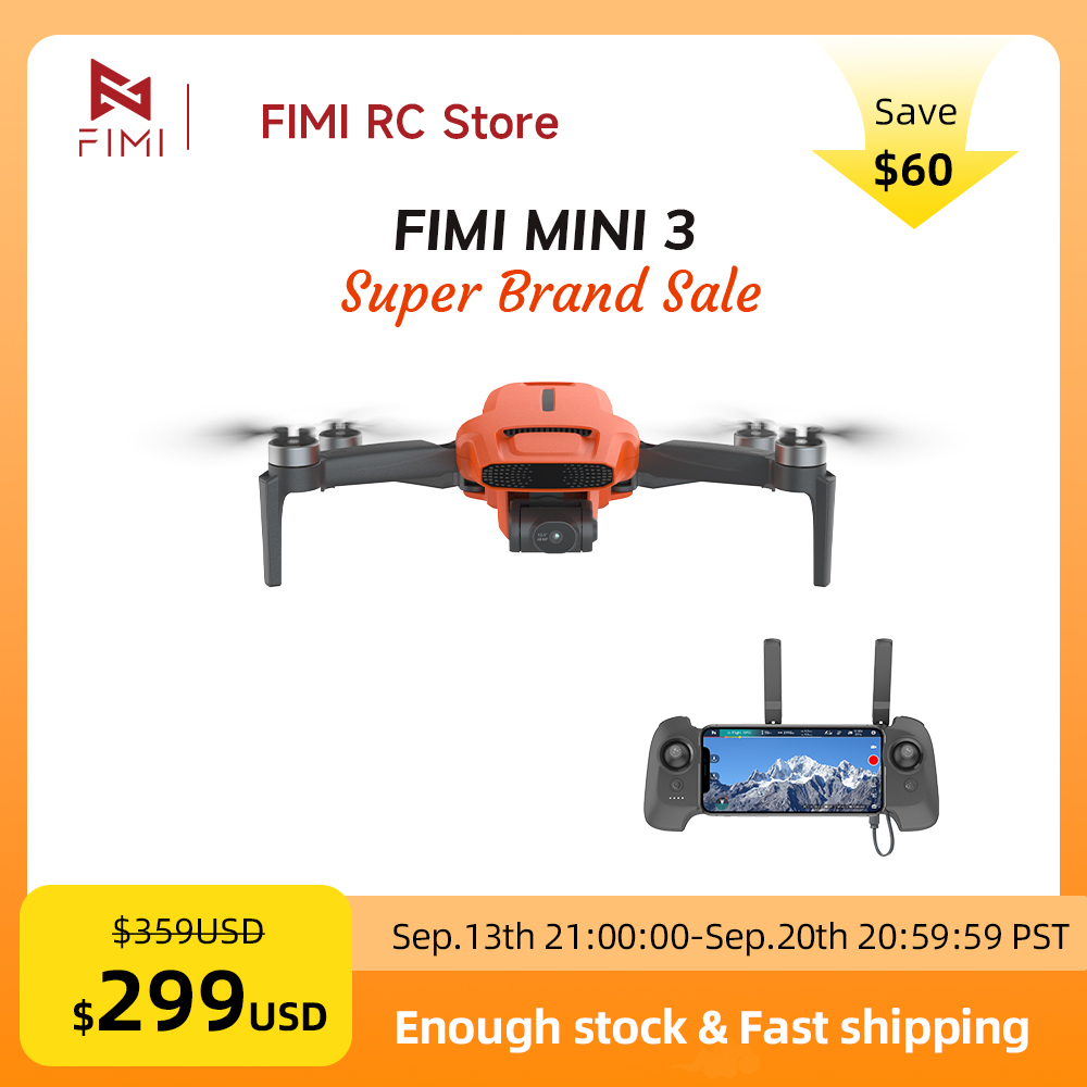 Drone Camera Night Vision - FIMI MINI 3 카메라 드론 4K