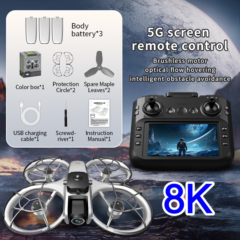 4.3인치 대형 화면 드론 8K ESC 듀얼 카메라 브 - Drone Camera 4K 리뷰 및 가격